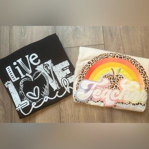 Teacher T-Shirt Bundle!  Size Small